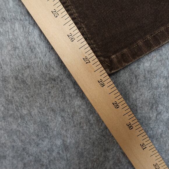 J. Jill Pants Womens 12 Petite Corduroy Boot Cut Brown Casual Stretch - Picture 5 of 10